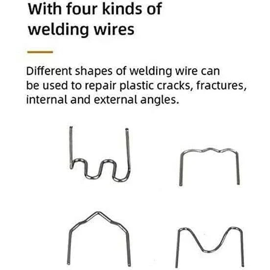 🛠 Professional Crack Repair Welding Machine and Wire