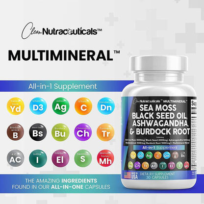 Cell Growth MultiMineral Sea Moss