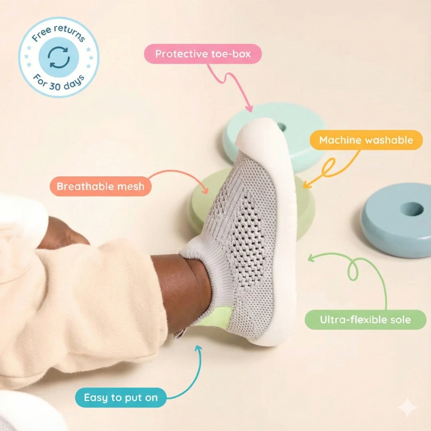 TotoSteps: Comfortable Everyday Shoes for Little Ones!